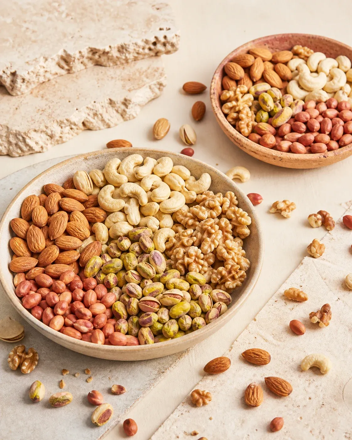 Assorted premium nuts ready for wholesale supply